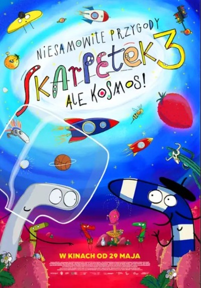 Plakat wydarzenia:  Niesamowite przygody skarpetek 3: Ale kosmos 