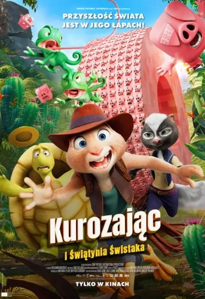 Event poster:  Kurozając i świątynia Świstaka 
