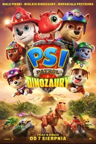 Plakat wydarzenia:  Psi Patrol i dinozaury 2D Dubbing PL 