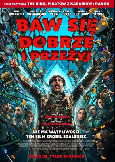 Event poster:  Baw się dobrze i przeżyj 